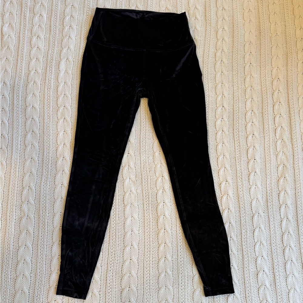 Lululemon Wunder Lounge High-Rise Tight 28" Velvet Black